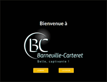 Tablet Screenshot of barneville-carteret.fr
